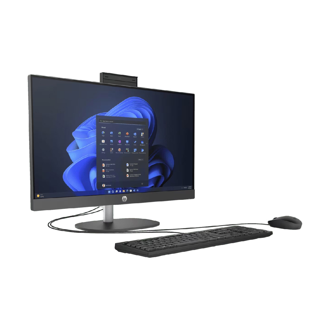 OPEN BOX: HP Pro One 245 G10 23.8", AMD Ryzen 7 7730U, 8GB RAM, 512GB SSD, Windows 11 Home, Negro