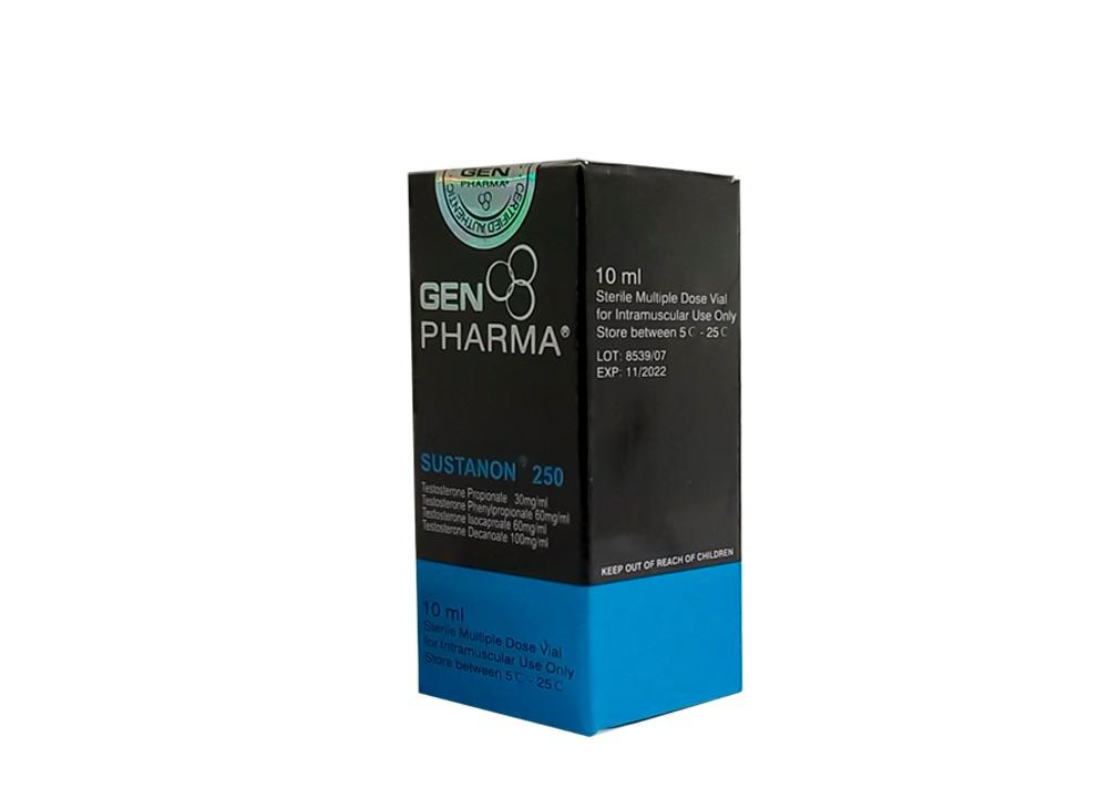 Sustanon 250 Gen Pharma 10ml | Testosterona 4 Ésteres