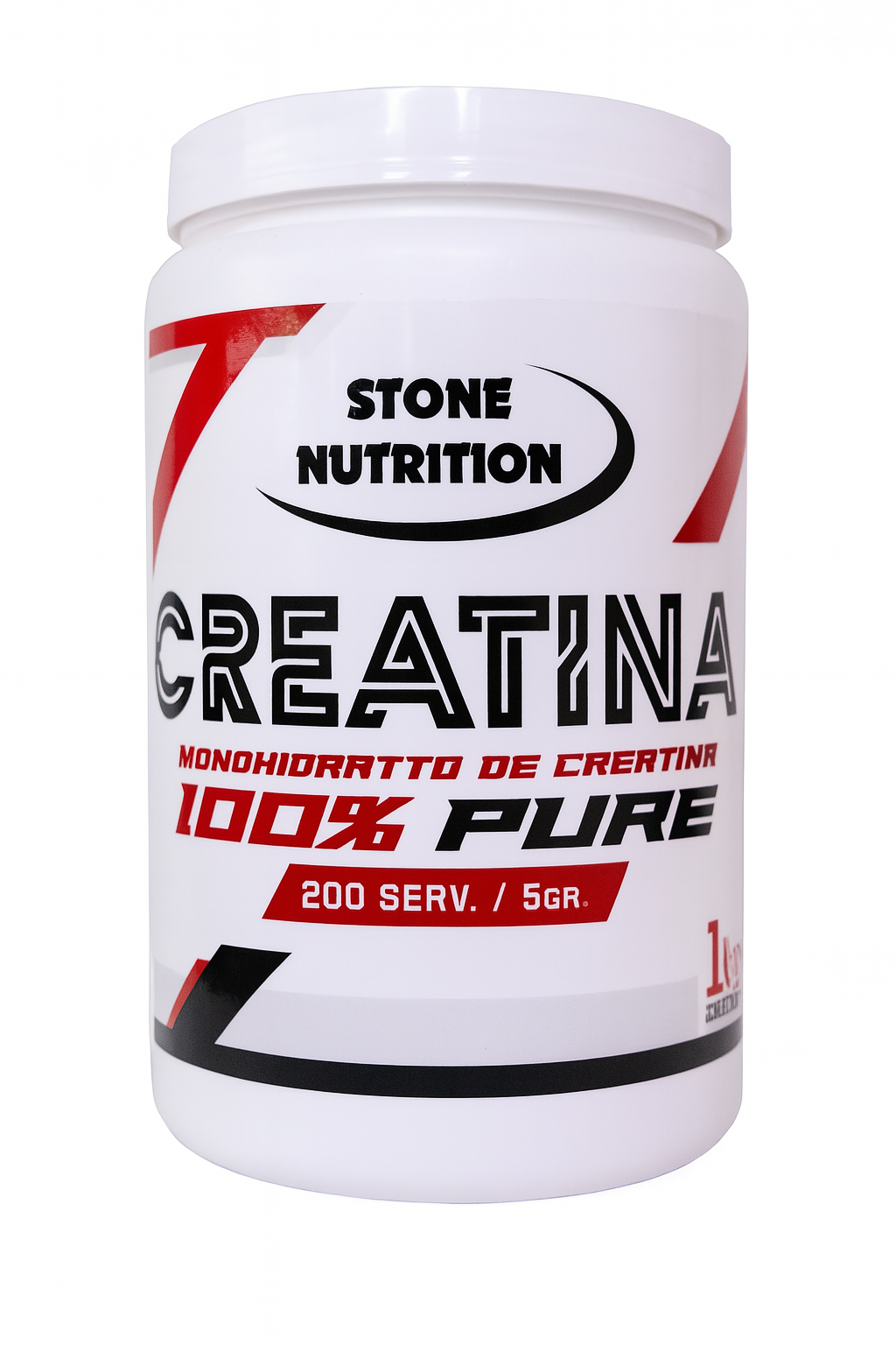 Creatina 1kg STONE NUTRITION | 200 Servicios Micronizada