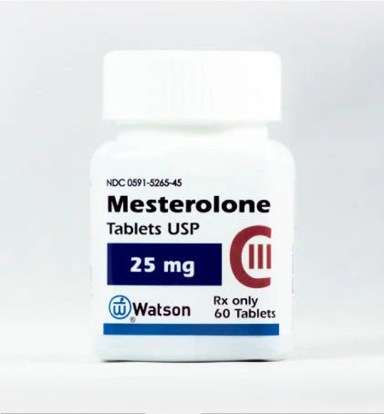 Mesterolone Watson Proviron Oral 25mg 60 Tabs Control Hormonal y Rendimiento