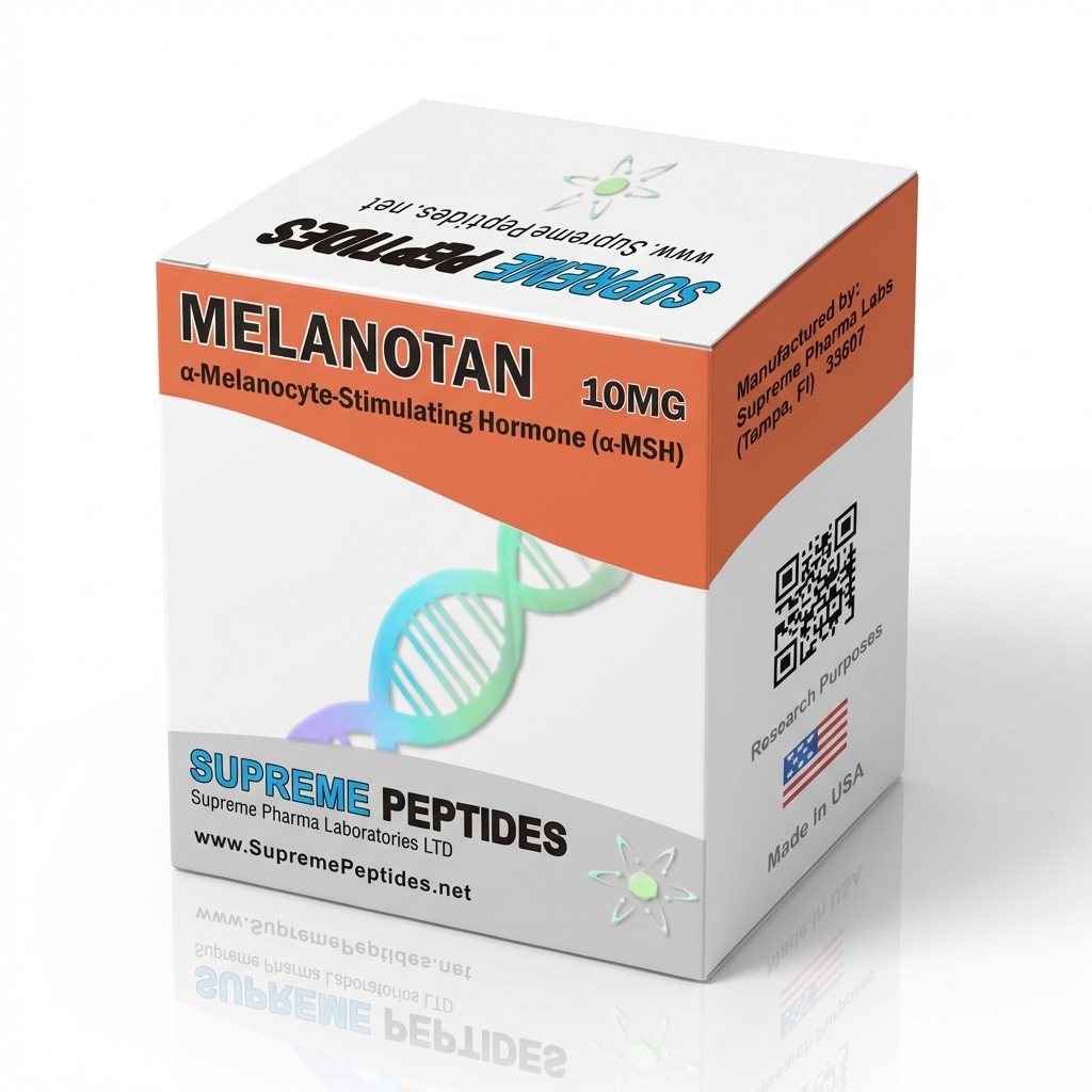 Suplemento Alimenticio Deportivo, Melanotan II, Supreme Peptides, Peptido  De Melanocortina, 10 Mg