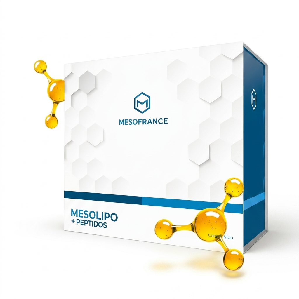 Suplemento Alimenticio Deportivo Mesolipo Peptidos Mesofrance Reductor Reafirmante Corporal 10 Ampolletas 5 Ml