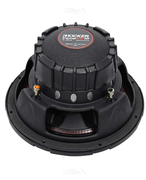 Subwoofer Kicker 43CVR104 CVR104 10 Pulgadas 700w Max Color Negro