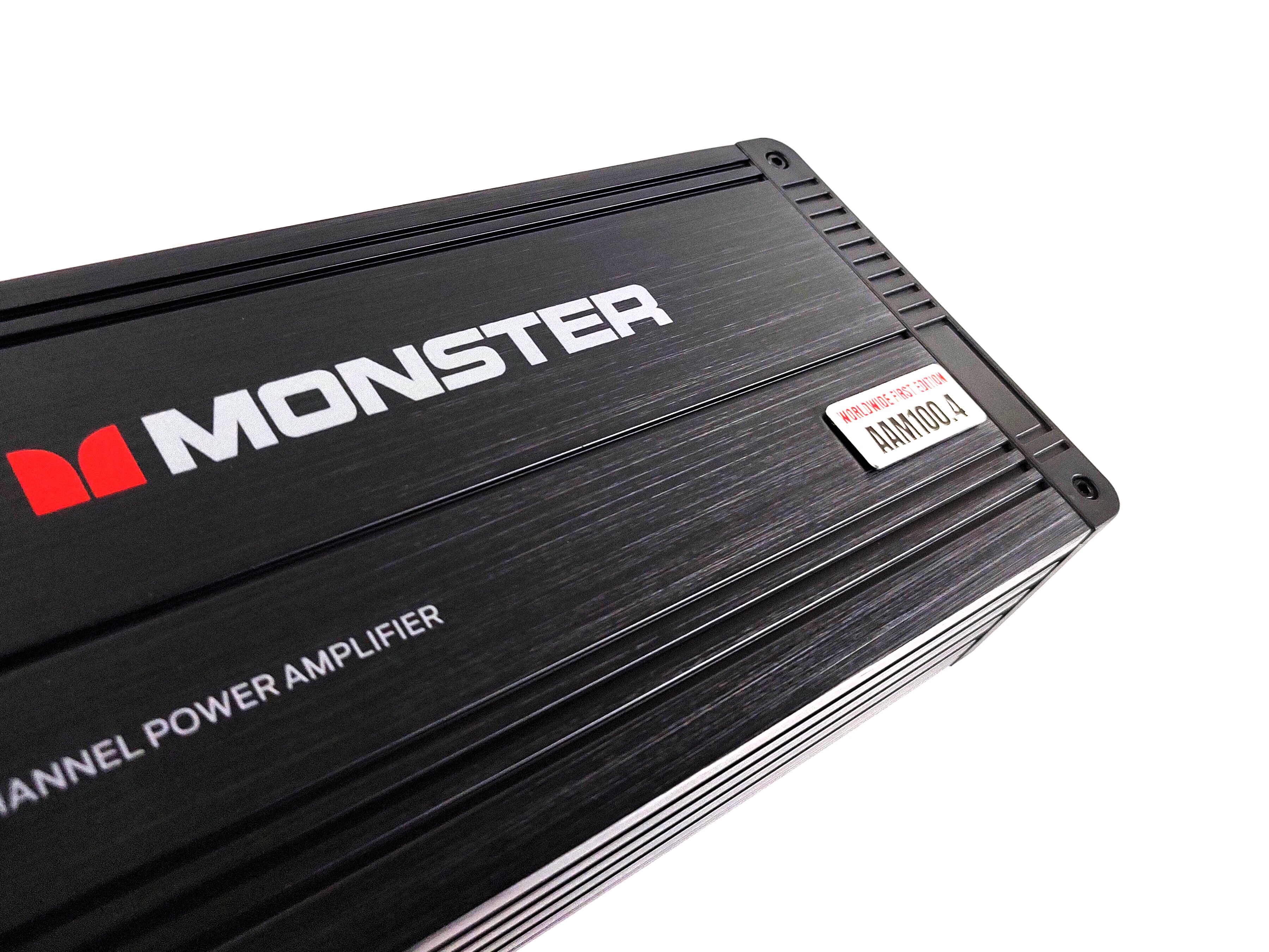 Amplificador 4 Canales MONSTER AUTO AAM100.4 1600w 2 Ohms Clase D - WORLDWIDE FIRST EDITION