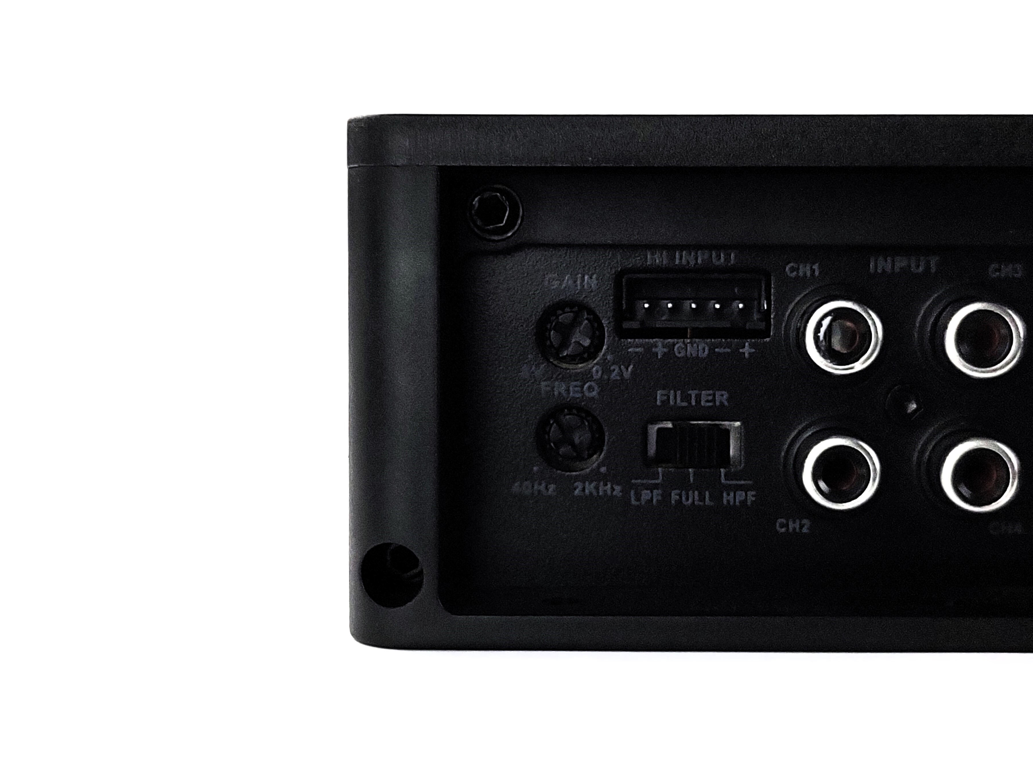 Amplificador 4 Canales MONSTER AUTO AAM100.4 1600w 2 Ohms Clase D - WORLDWIDE FIRST EDITION