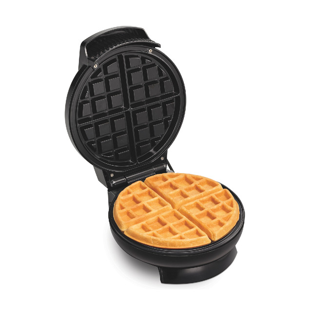 Wafflera Estilo Belga Hamilton Beach 26071 Color Negro