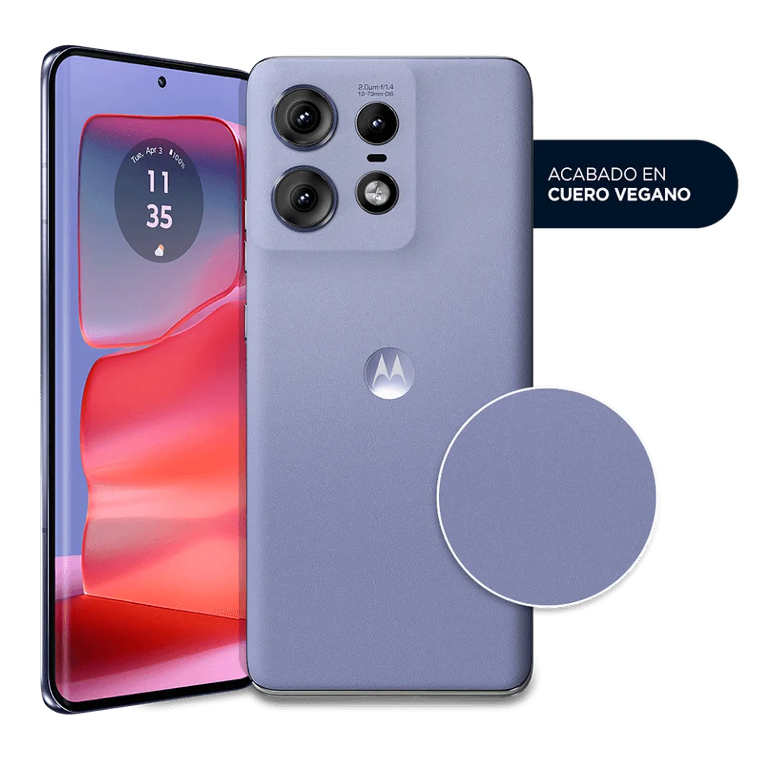 Motorola Edge 50 Pro 5G 512Gb 12Ram Color Morado Nuevo Libre