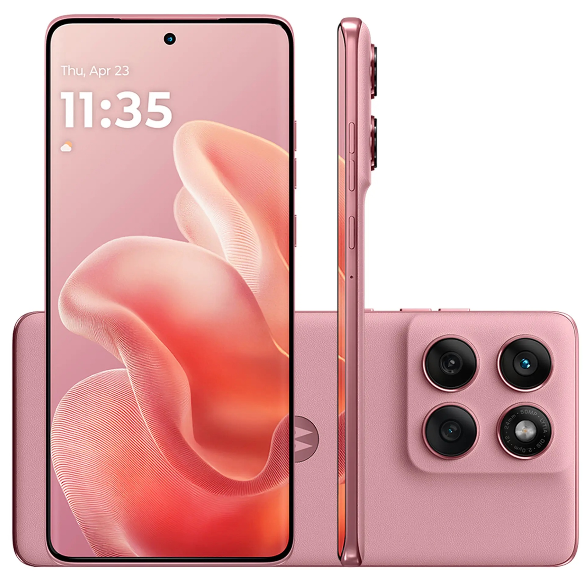 Motorola Edge 60 Fusion 5G 256Gb 12Ram Color Rosa Nuevo Libre