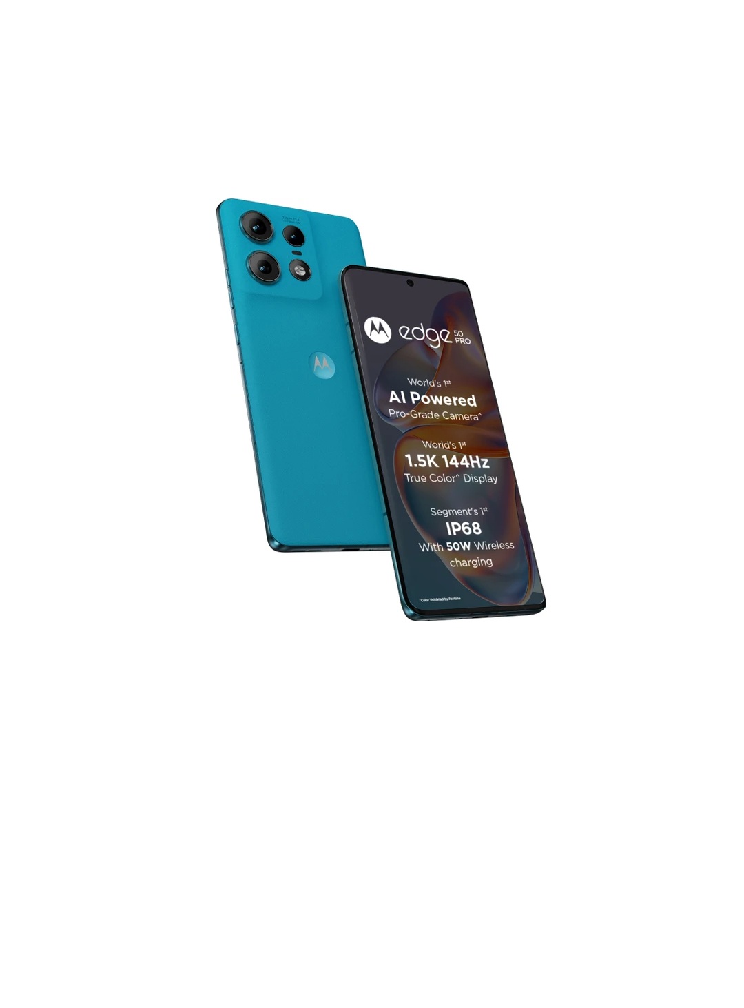 Motorola Edge 50 Pro 5G 512Gb 12Ram Color Azul Nuevo Libre