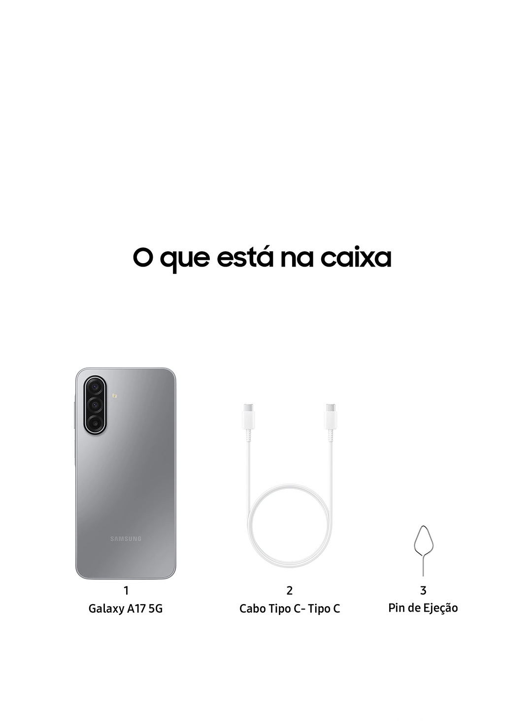 Samsung A17 5G 128Gb 6Ram Color Gris Nuevo Libre