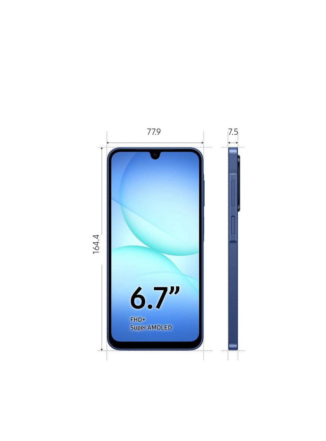Samsung A17 5G 256Gb 8Ram Color Azul Nuevo Libre