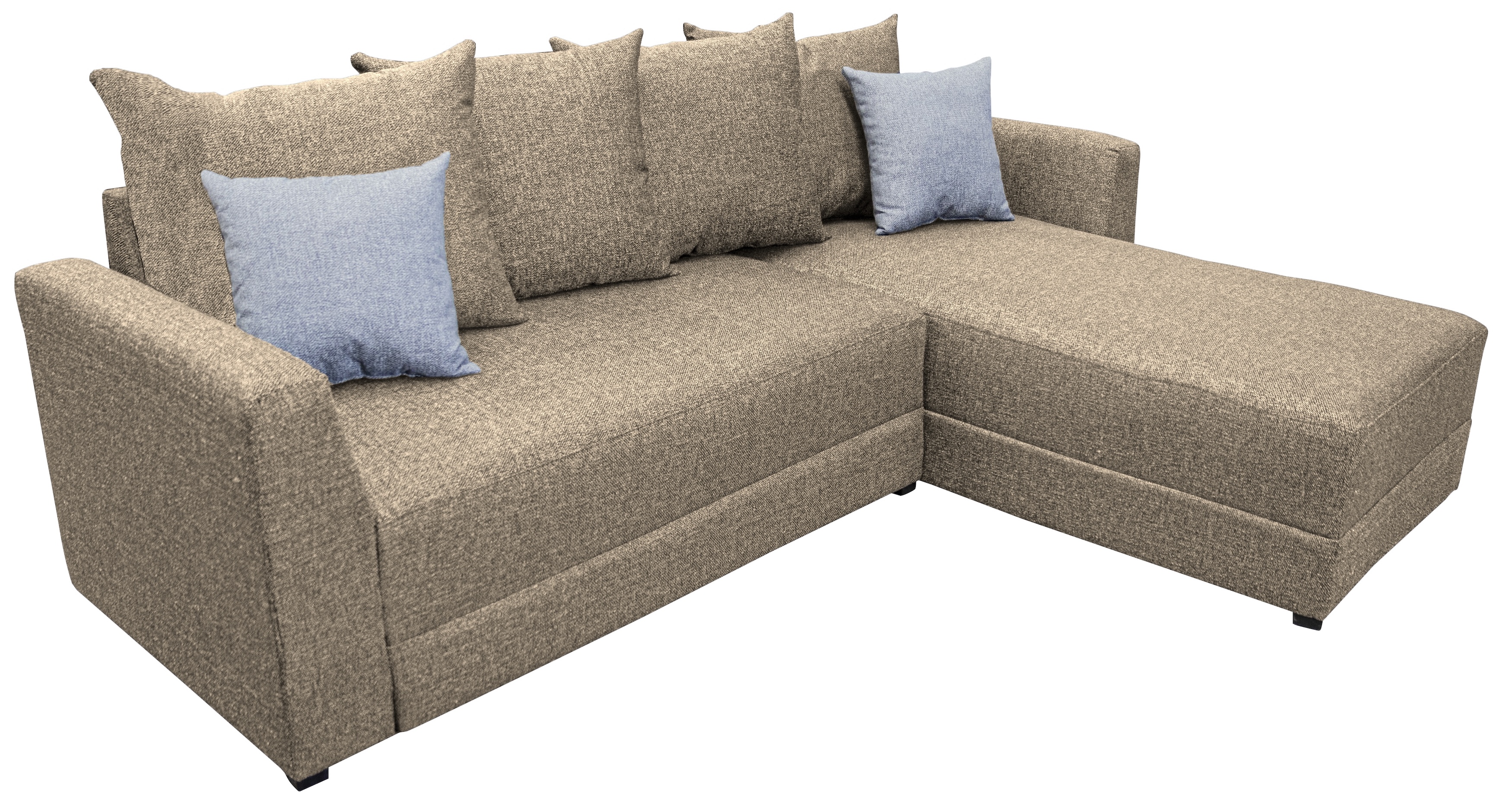 Sala esquinera El Bazar Store modelo Samso lino Beige 240x180 cm Modular