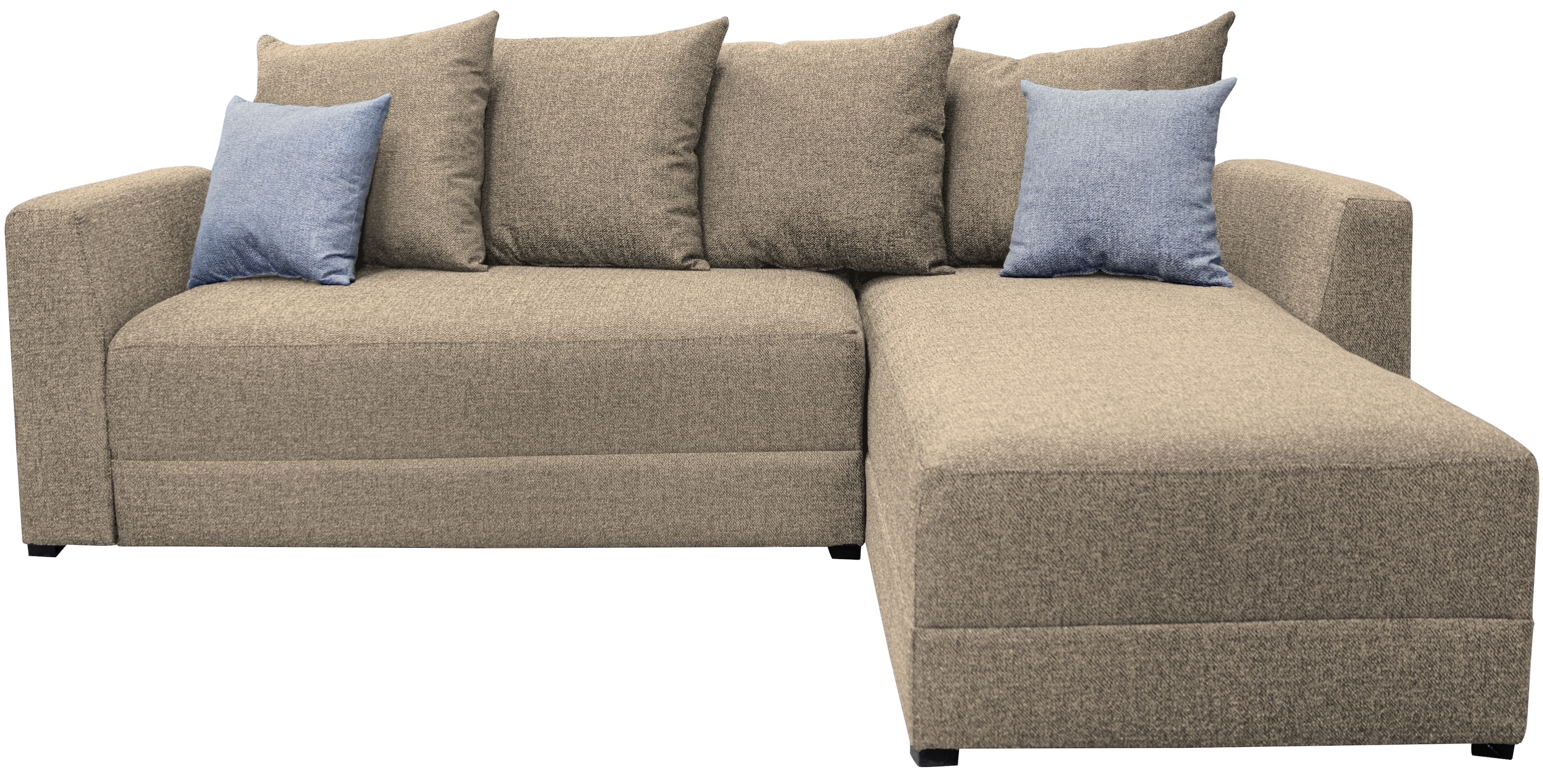 Sala esquinera El Bazar Store modelo Samso lino Beige 240x180 cm Modular