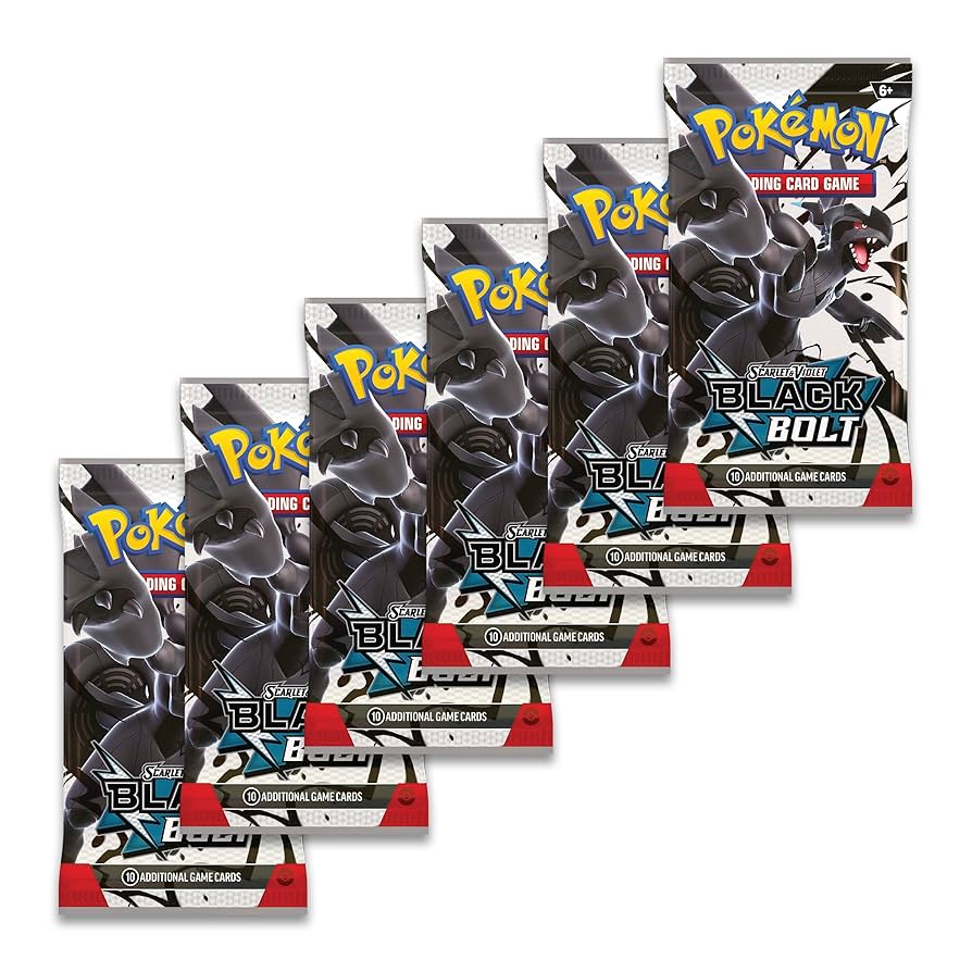 POKEMON TCG - BLACK BOLT BOOSTER BUNDLE (6 PACK)