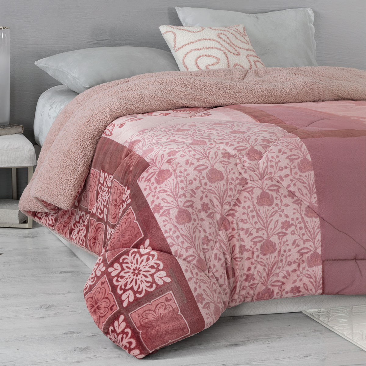 Cobertor King Size Jumbo Premium Edredón Invernal (Manto). ESQUIMAL.