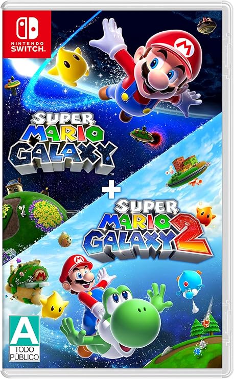 Nintendo Switch Juego Super Mario Galaxy + Super Mario Galaxy 2