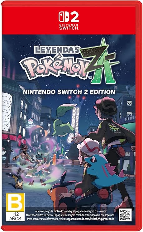Nintendo Switch 2 Juego Leyendas Pokémon Z-A