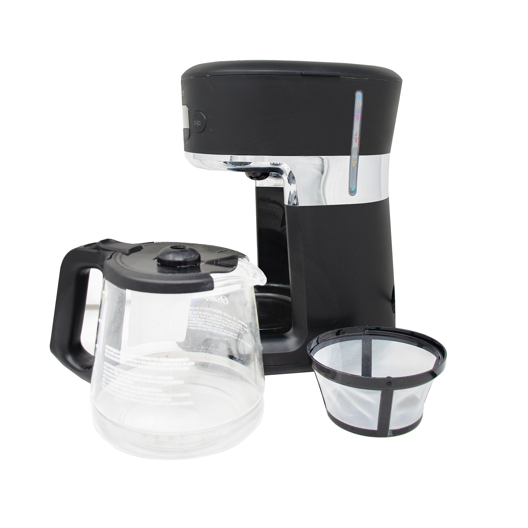 Cafetera Programable 12 Tazas con Sistema de Medida en Color Oster BVSTRF100-013 (2083222) 