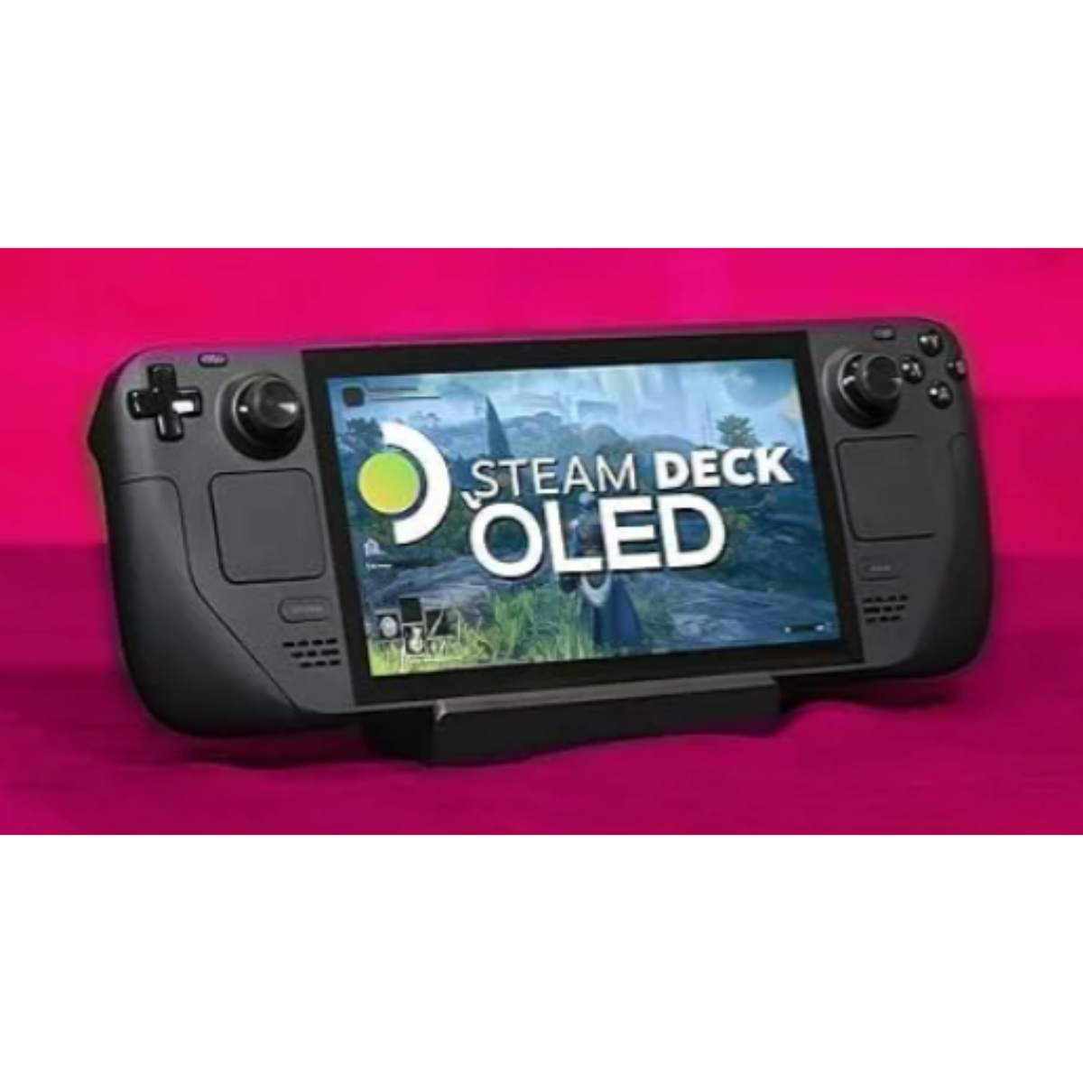 Consola Valve Steam Deck 512 GB Pantalla OLED color negro