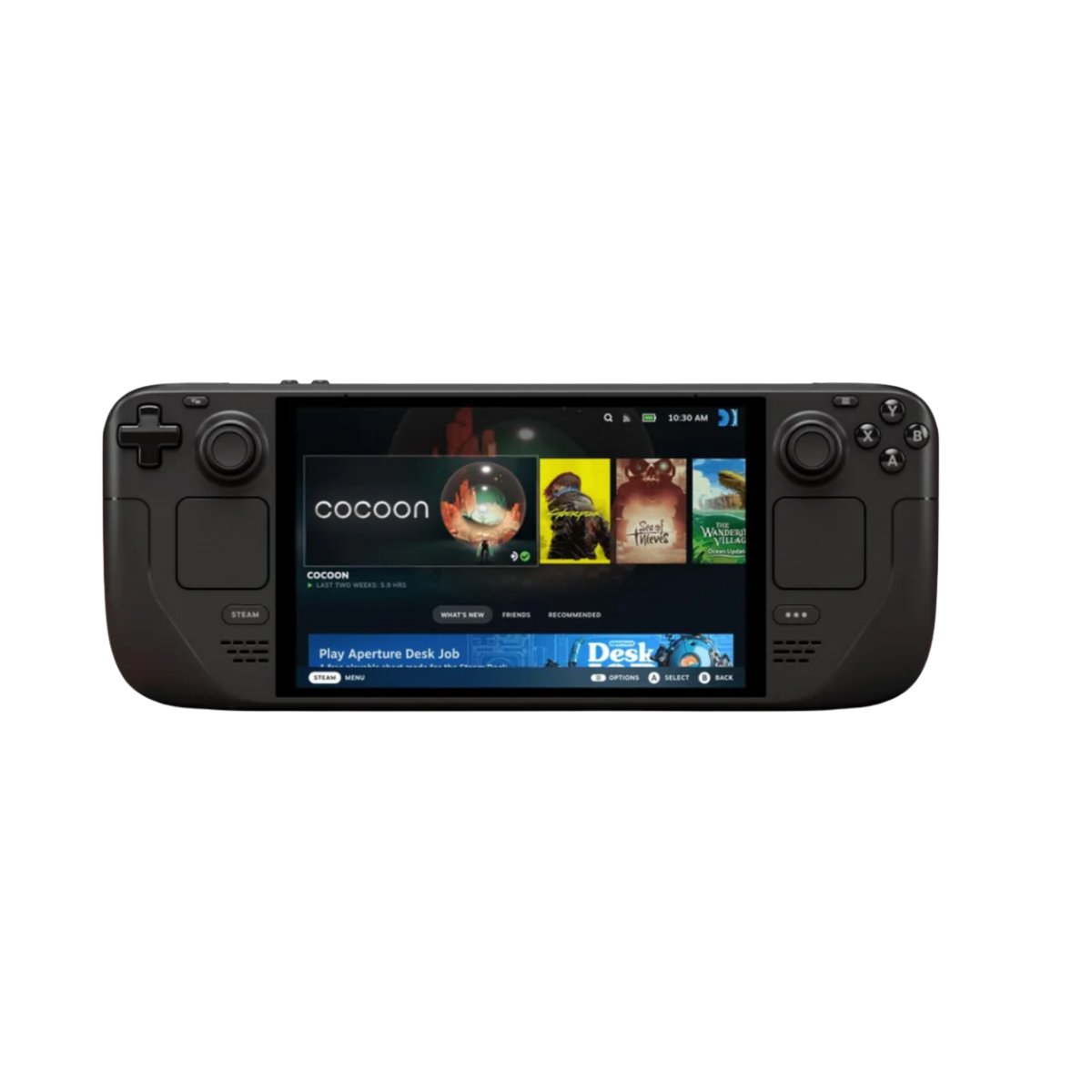 Consola Valve Steam Deck 512 GB Pantalla OLED color negro