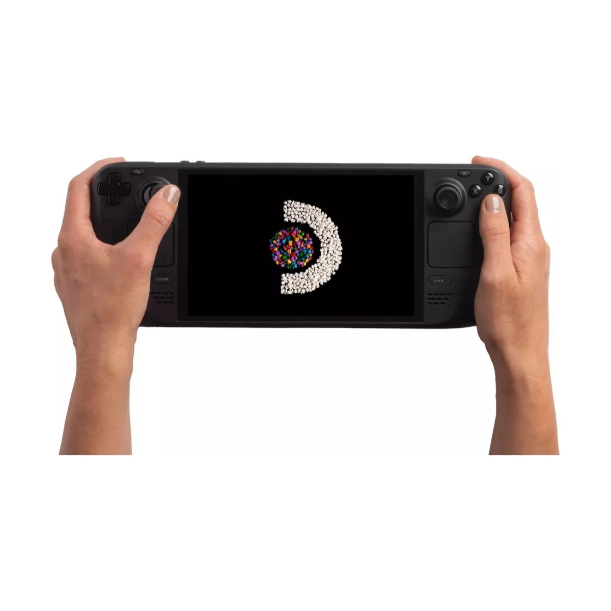 Consola Valve Steam Deck 512 GB Pantalla OLED color negro