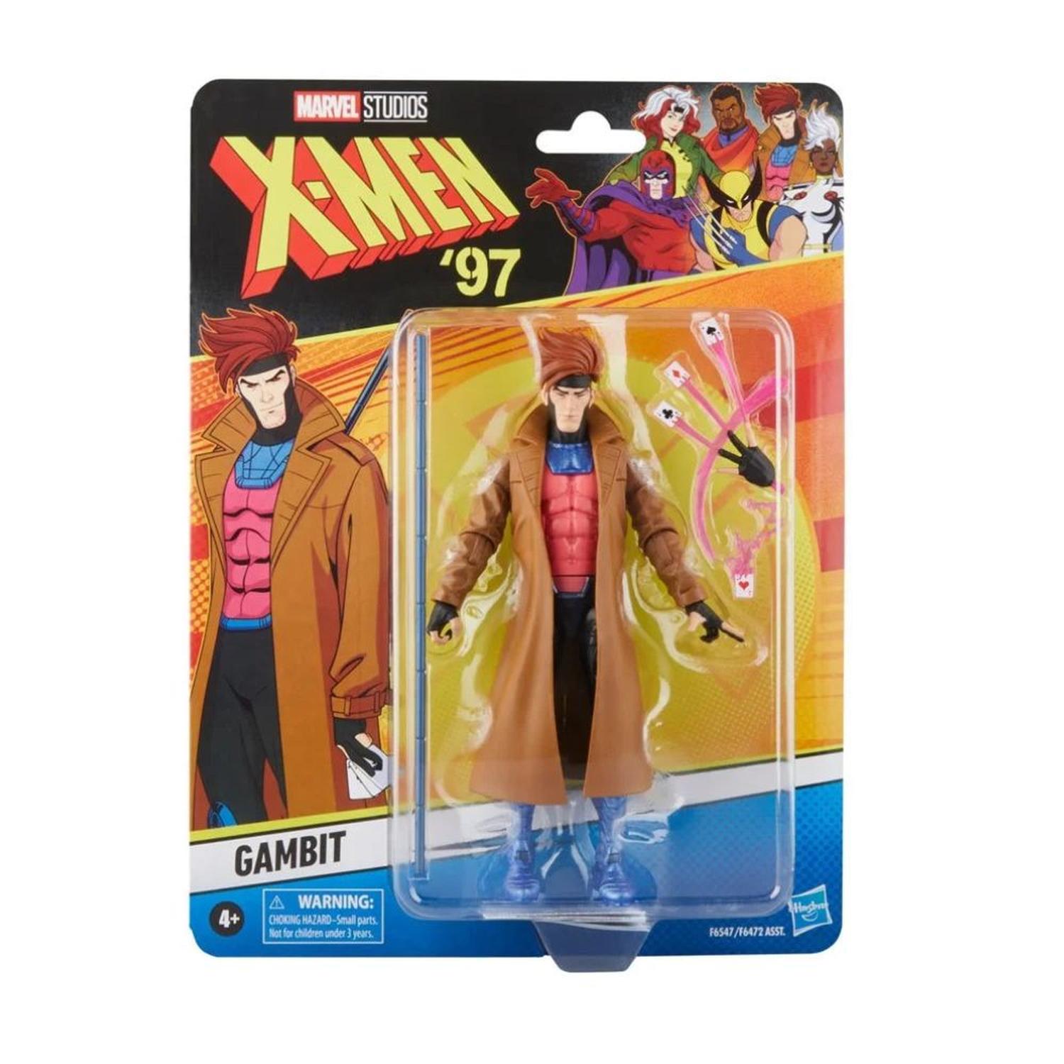 Gambit X Men 97 Marvel Legends Figura Accion 6 Pulgadas