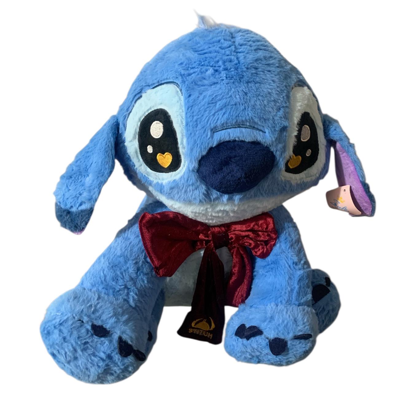 Stitch Peluche Con Frazada Moño