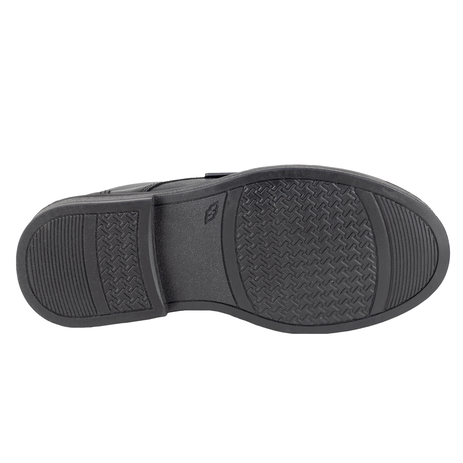 Botin Escolar De Niño Yuyin Semivestir 24360 Negro De Vestir