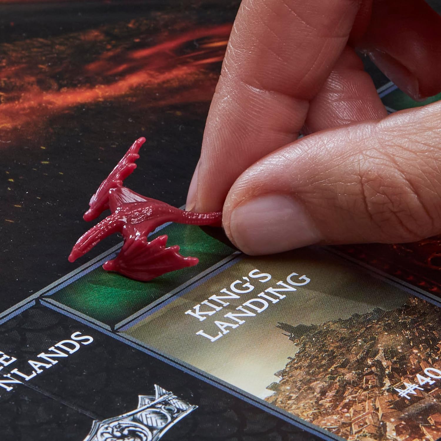 Monopoly Juego de Mesa House of The Dragon Edition Basado en la Serie de televisión