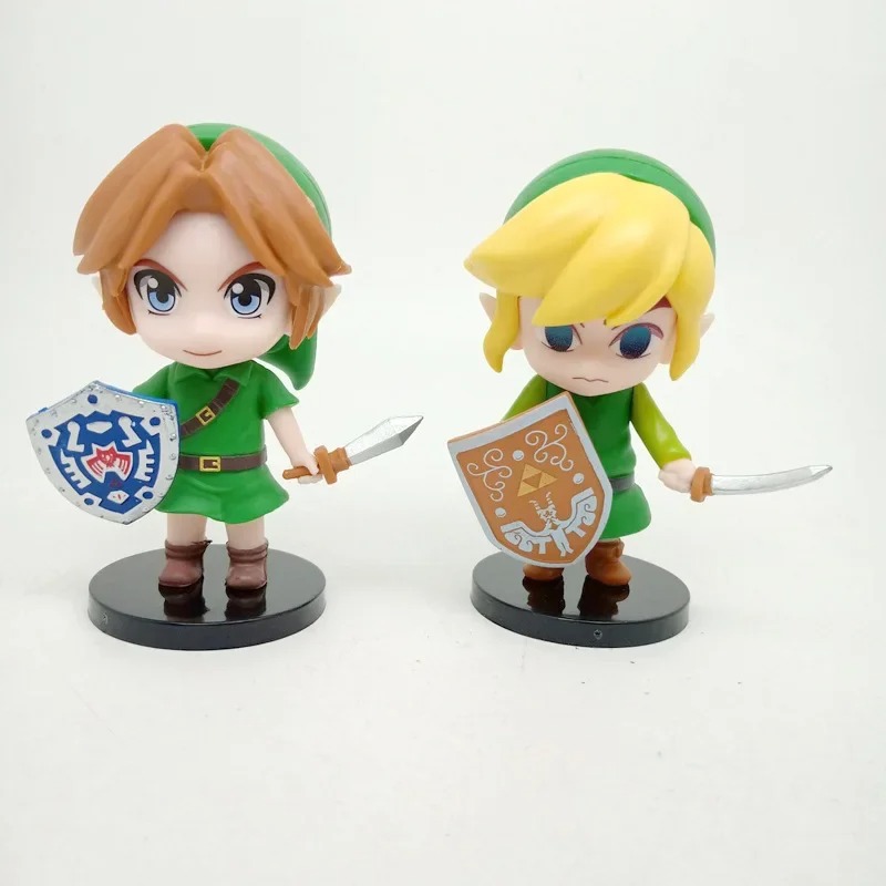 6 Figuras de Coleccion Videojuegos The Legend of Zelda Link