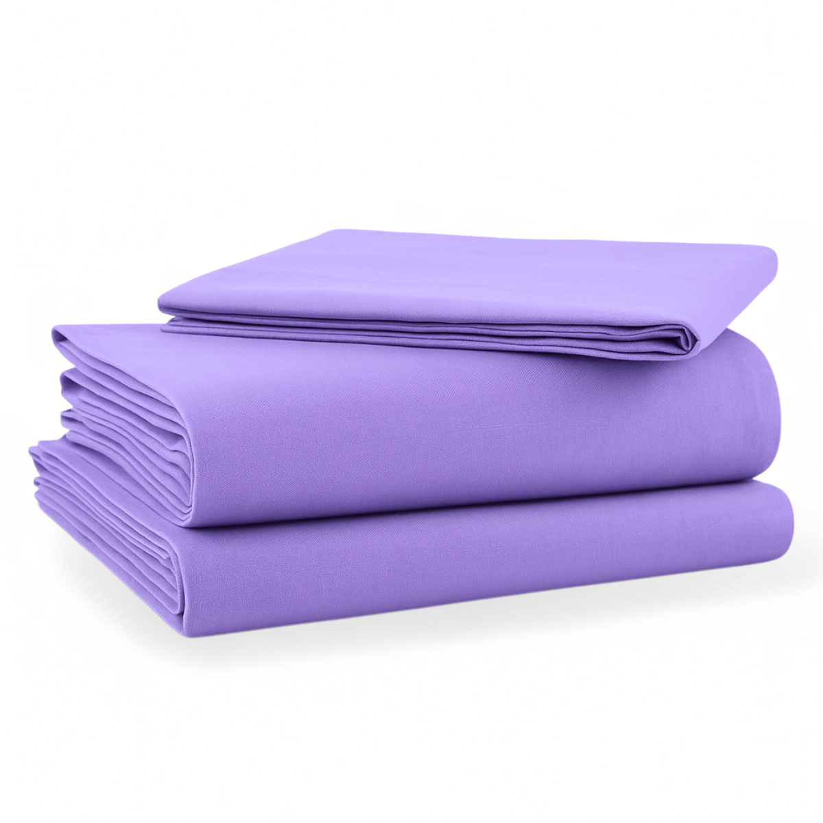 Juego de Sábanas Básica Algodón Percal 200 -Matrimonial -Lavanda