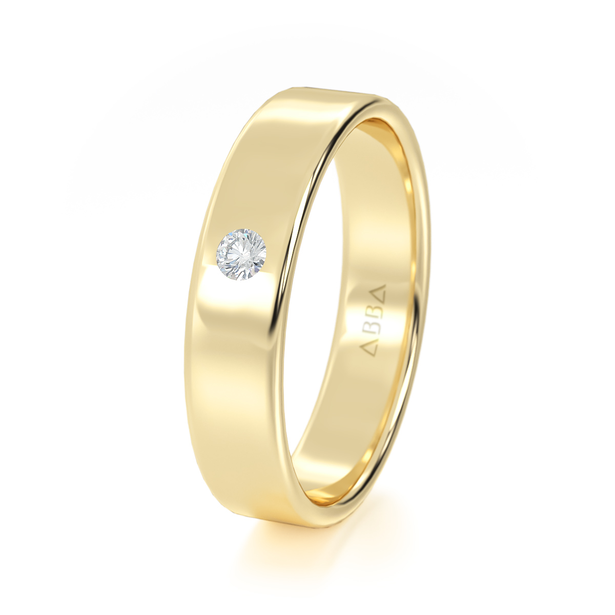 ARGOLLA DE MATRIMONIO ORO 10K AURIEL ABBA JOYAS 