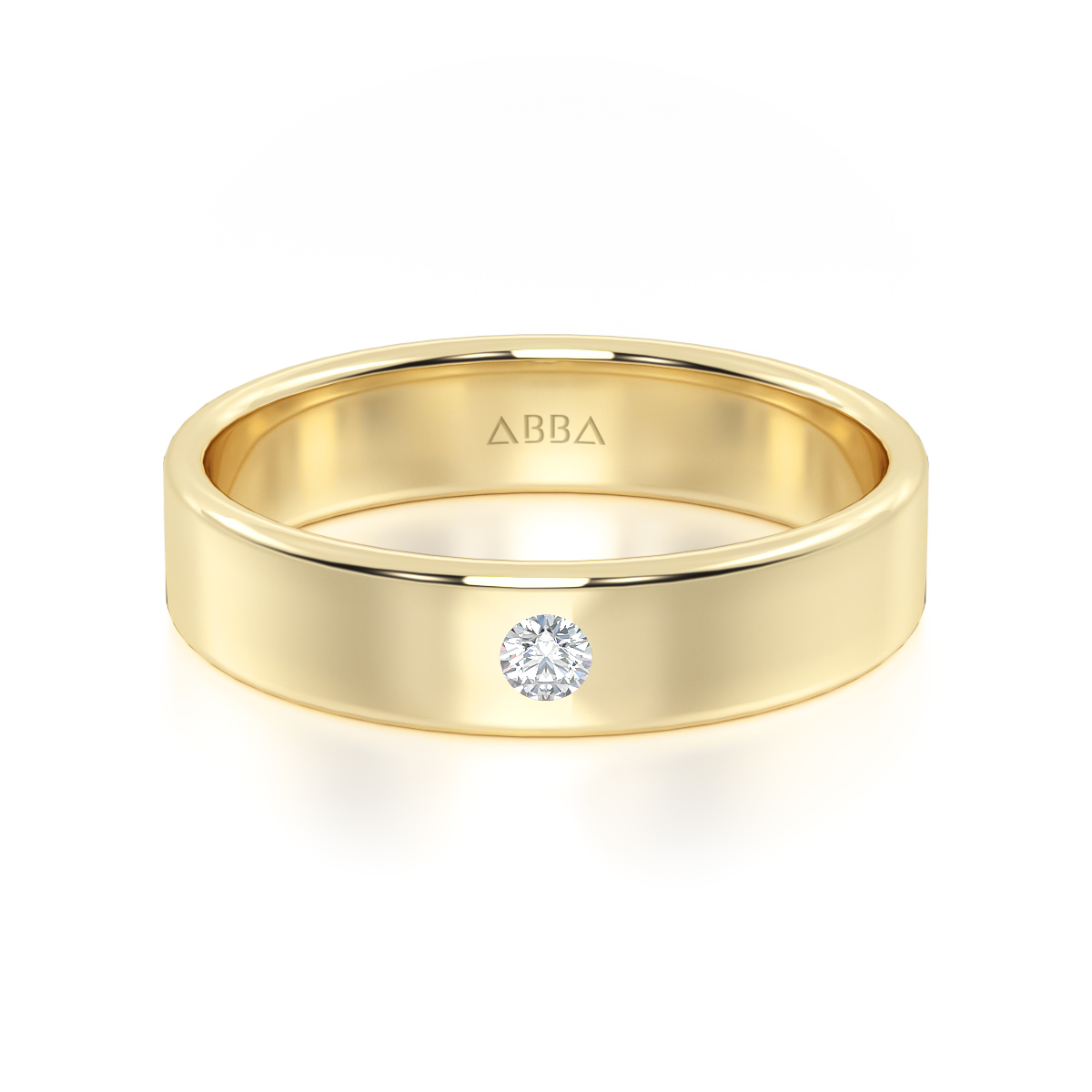 ARGOLLA DE MATRIMONIO ORO 10K AURIEL ABBA JOYAS 