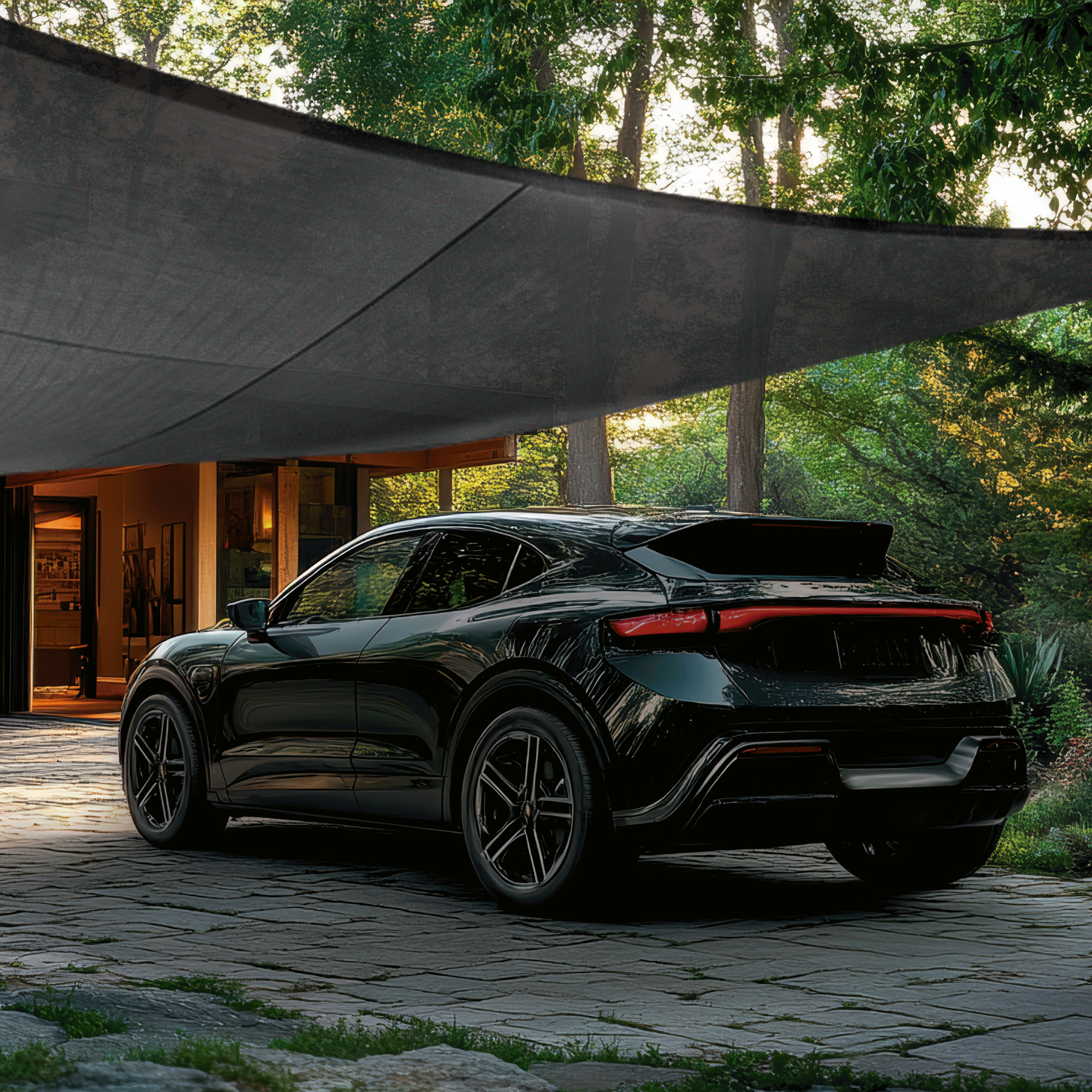 Rollo de malla sombra raschel 90% de 15m x 4m, negro, FIERO