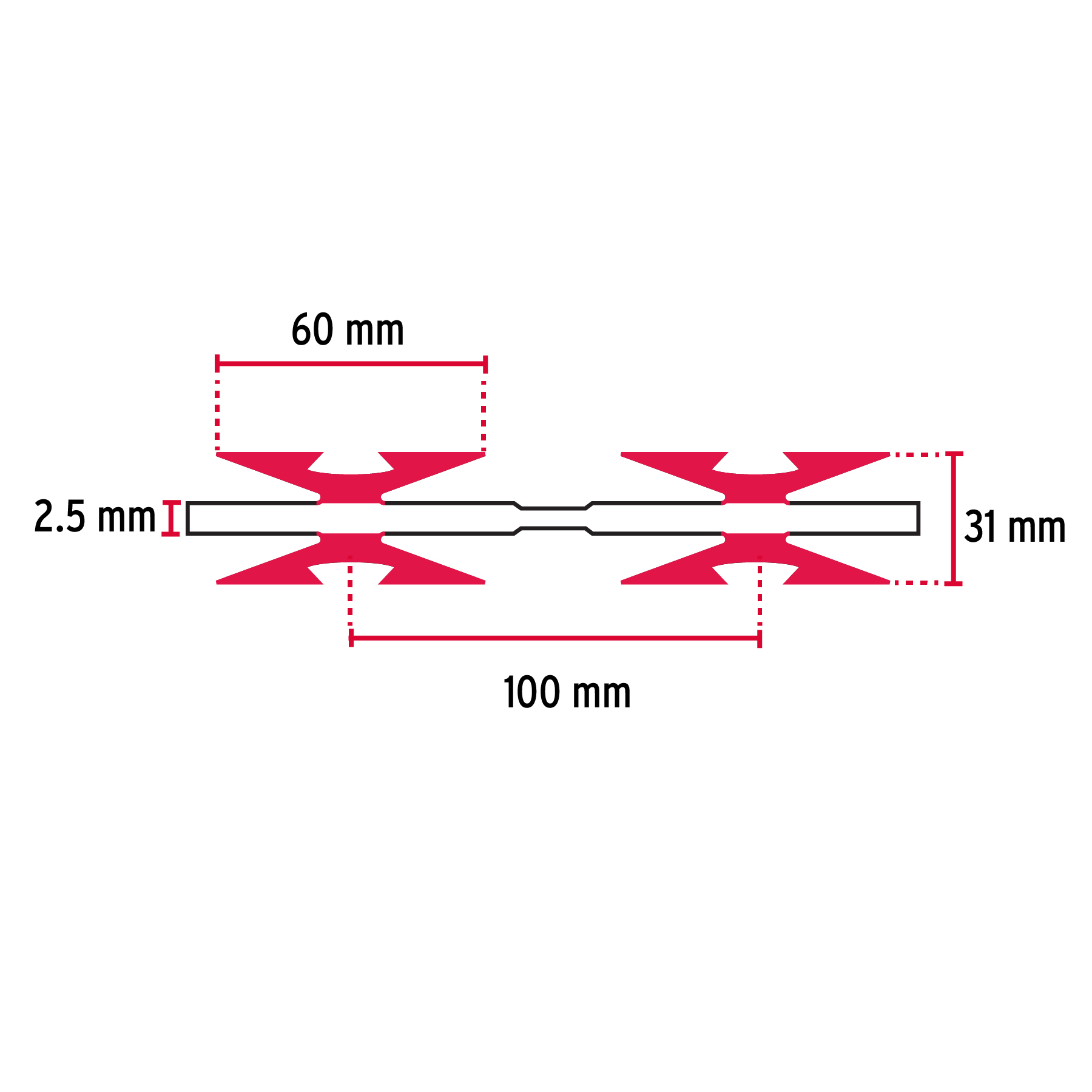 Rollo concertina máxima seguridad, 45cm diámetro x 8m, FIERO