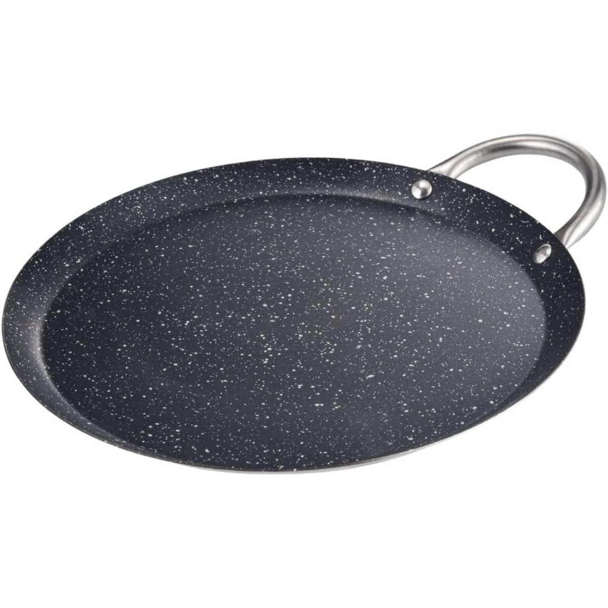 Comal de acero inoxidable con rec. antiadherente de mármol 29 cms marca ...