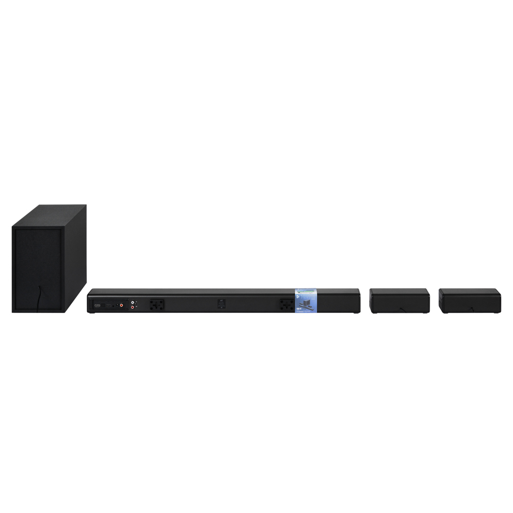 Barra de Sonido STF  Home Audio 5.1 con Subwoofer alámbrico: Sonido Envolvente para tu Hogar