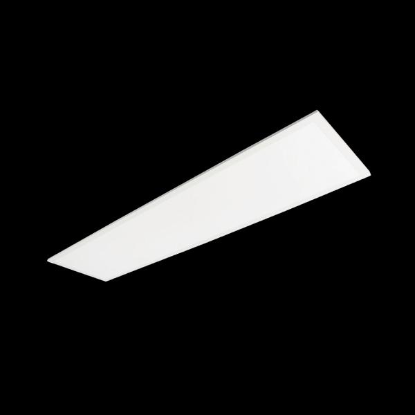 Panel LED Rectangular Empotrado o Suspendido /1195 x 295 mm / 127 Vca~60Hz / TC 6 500 K / Angulo de Luz de 140°