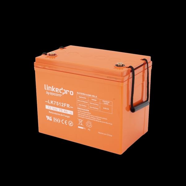 Batería de respaldo 12 V | 7.5 Ah | AGM | Certificada UL94-V0 Retardante a la Flama | Especial para Seguridad Electrónica | UPS  | Sistemas de Emergencia | Vida útil 5 años | Termi
