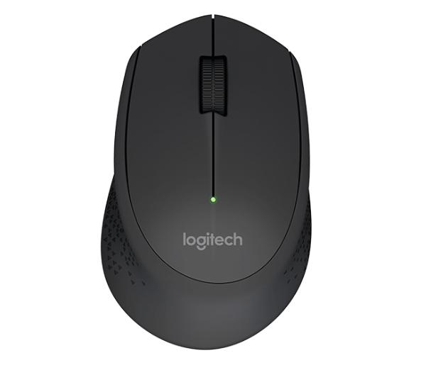 Mouse LOGITECH M280 - Negro, 3 botones, 10 m, RF inalámbrico, Óptico, 1000 DPI