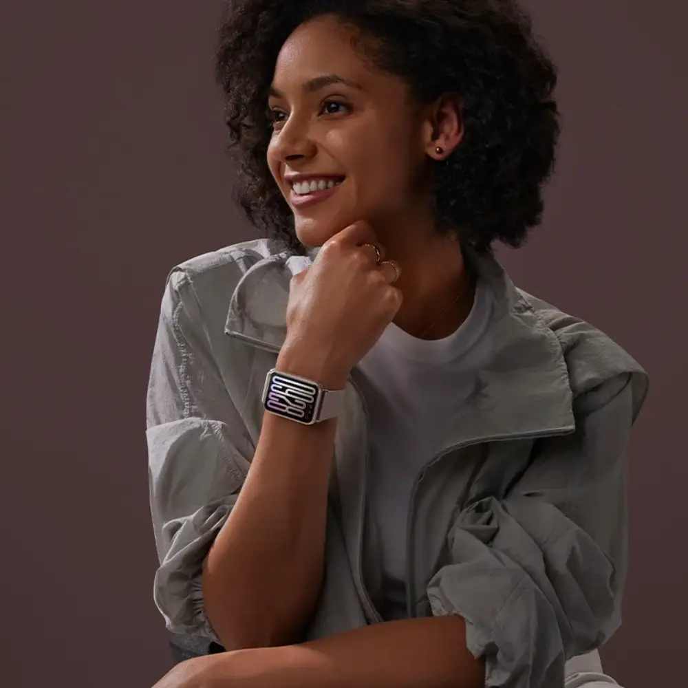 Xiaomi Smart Band 9 Pro Rosa Reloj inteligente mujer GPS 21 días batería frecuencia cardiaca medidor de oxigeno