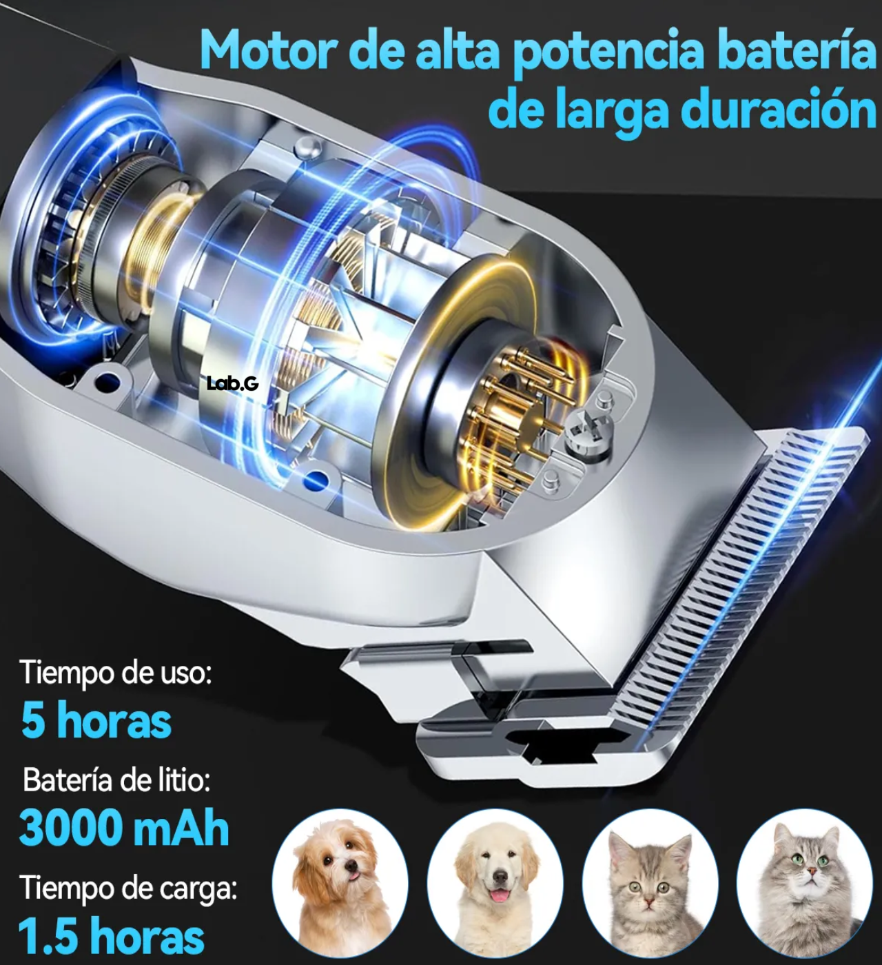 Maquina Para Cortar Pelo Rasuradoras Para Mascotas Y Perros