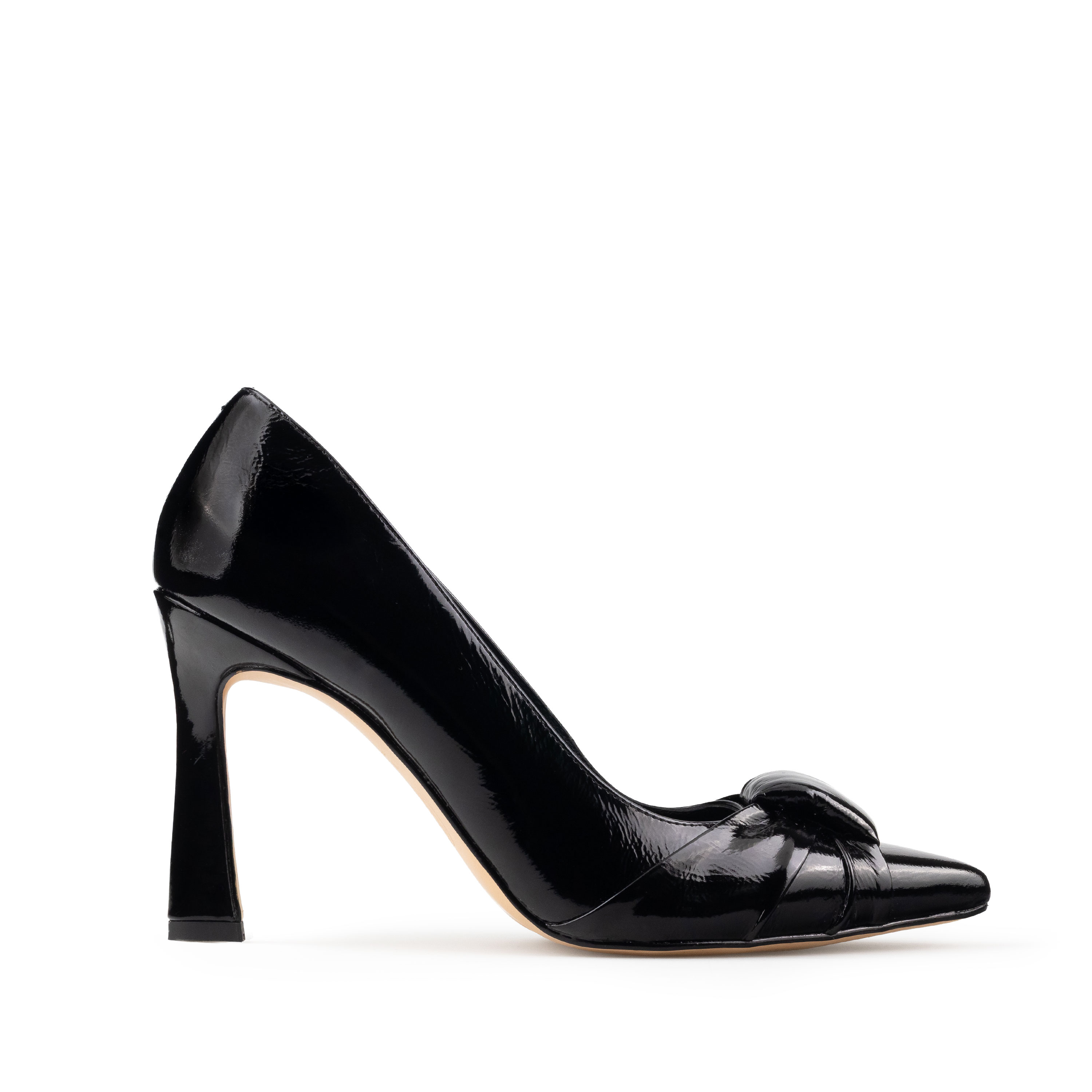 Zapatillas De Tacón Davenia De Piel  Para Dama Mod. Clara