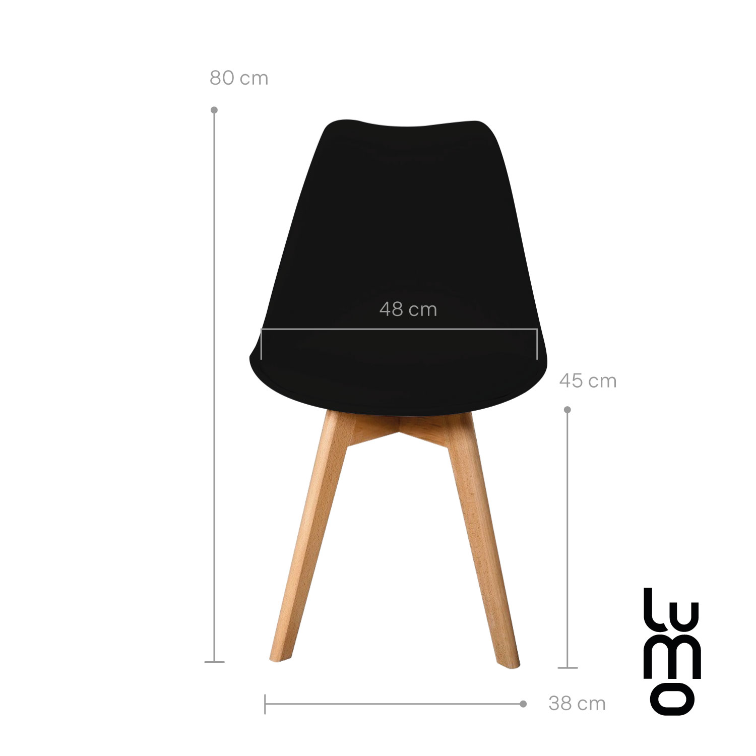 Set de 736 Silla Tulip Eames Acojinada Minimalista Moderna