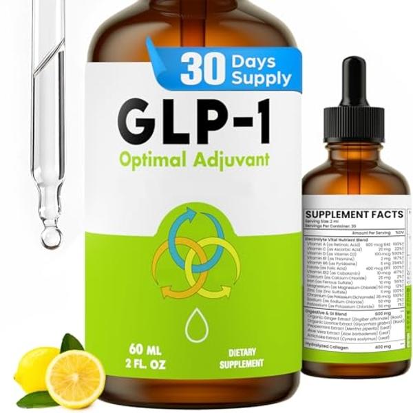 gotas de glp 1 GLP-1, Gotas de GLP-1, Suplemento de GLP-1 que apoya la salud metabólica y  energética a largo plazo, el sistema digestivo e inmunitario, el bienestar  intestinal y la absorción de n