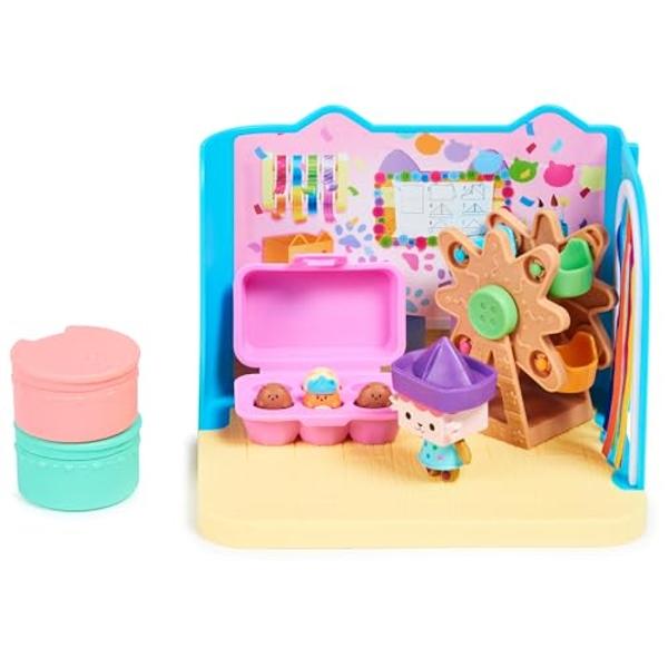 Cactivity Pack Cocina De La Casa De Muñecas De Gabby – Incluye 2 Figuras (Gabby Y Muffin), Mueble, Caja Sorpresa Y Accesorio, A Partir De 3 Años