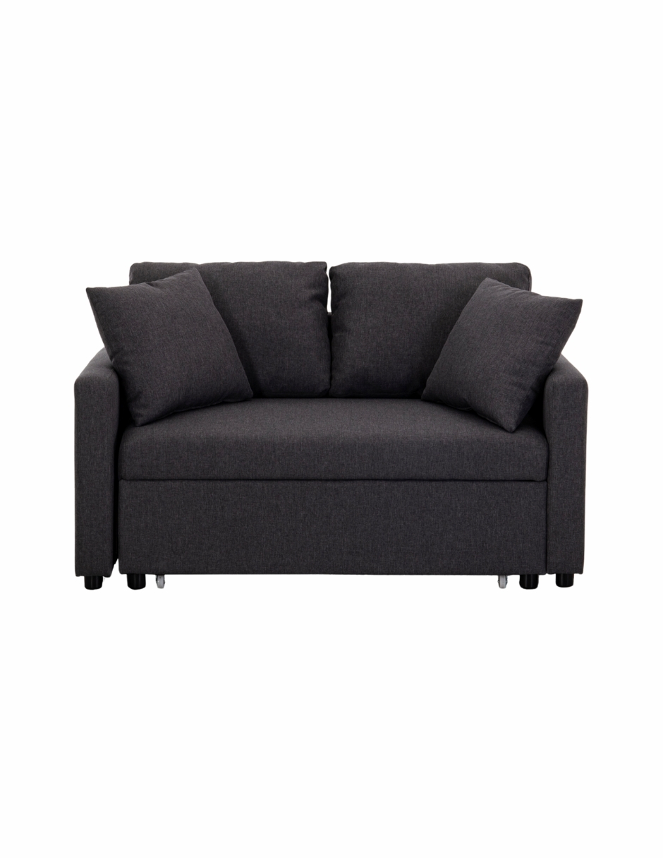 Sofá Cama Easy Living Bren Gris Oscuro  