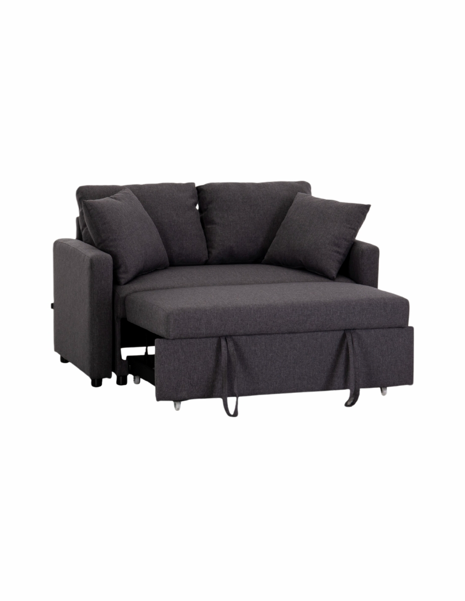 Sofá Cama Easy Living Bren Gris Oscuro  
