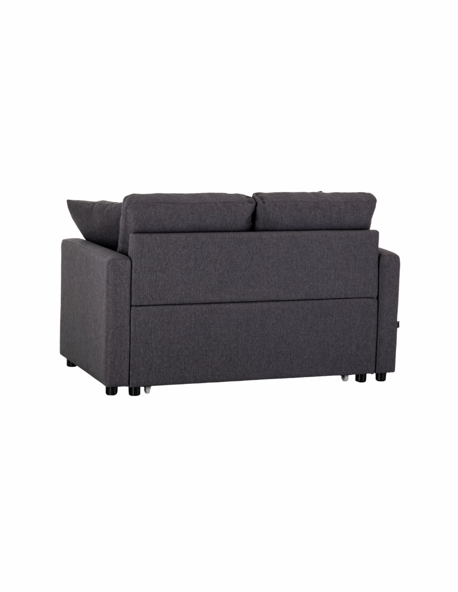 Sofá Cama Easy Living Bren Gris Oscuro  