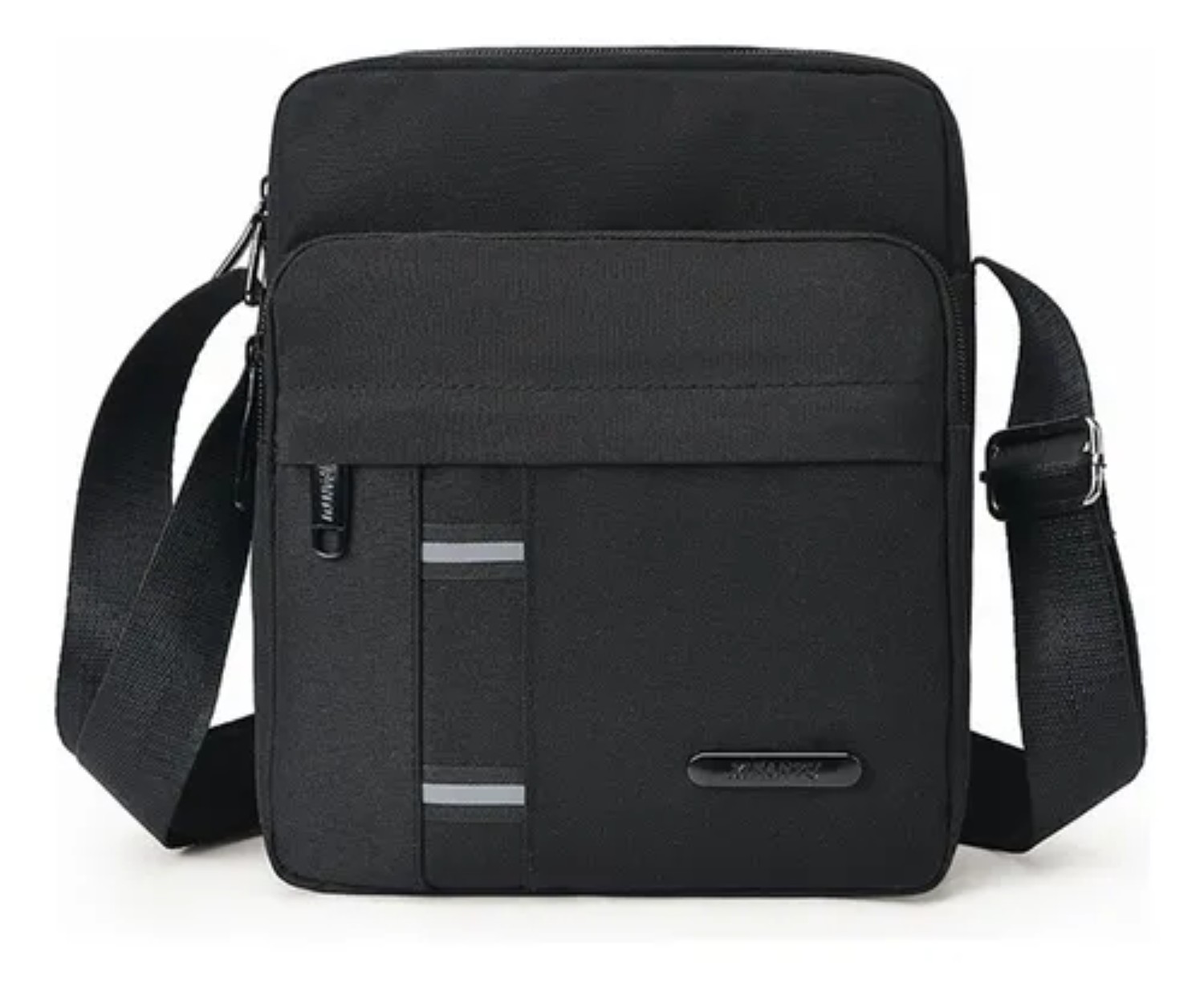 Bandolera Hombre Bolso Hombro Crossbody Bag Negocio negro 